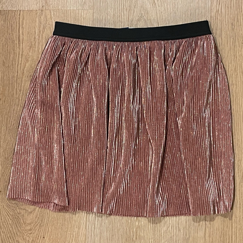 Old Navy Shimmering Pink Girls L Skirt
